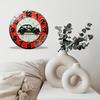 Durable 12 Inch Large Circular Wall Clock with Shatter-Resistant Glass and Sturdy Build