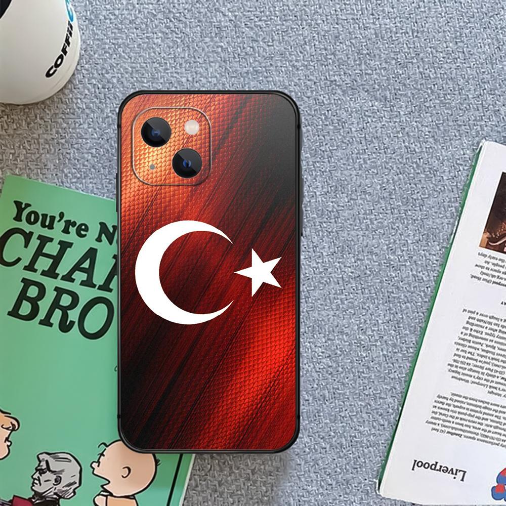 Чехол для телефона с турецким флагом Турции, чехол для Iphone Xiaomi Mi Samsung Galaxy Redmi Note AS 11 12 13 14 15 22 23 24 5G Pro Plus Max Fe Ultra