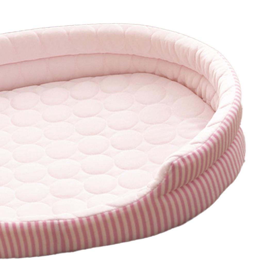 Охлаждающая кровать Pet Nest Four Seasons Universal Summer Sleeping Cool Ice Silk Bed для домашних котят и