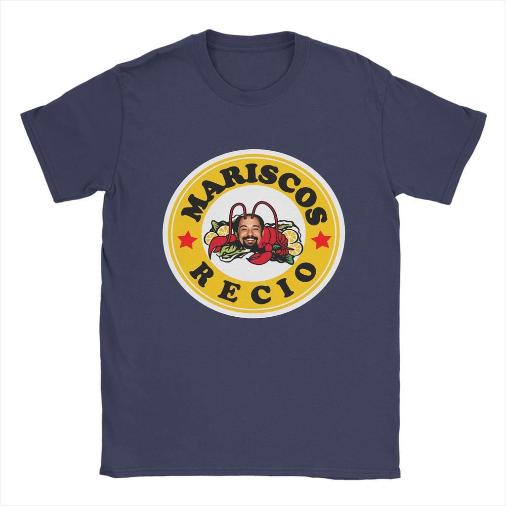 Harajuku TShirt Summer Antonio Mariscos Recio Novelty T Shirts Pure Cotton Tshirt for Men Retro Cheap Print Short Sleeve Tops