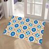 1pc Moroccan Ethnic Bathroom Absorbent Mats Anti-Slip Mats Home Decor Supplies Carpets Home Kitchen Floor Mats