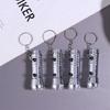 1/5/10Pcs 2 In 1 Mini Led Keychain Led Torch Light And Uv Purple Flashlight Keyring For Money Detector Mini Pocket Torches
