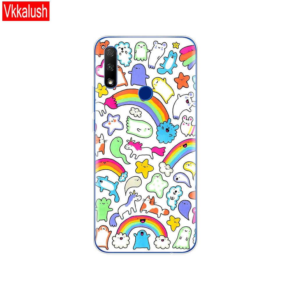 Для Honor 9X Global Case Honor 9X Премиум Чехол Силиконовый ТПУ Мягкая задняя крышка Чехол для телефона Для Huawei Honor 9X Premium STK-LX1 Бампер