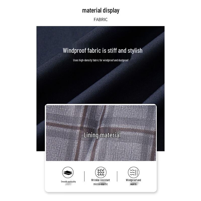 ROMON Мужская осенняя куртка в стиле business casual