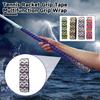 2M Tennis Racket Grip Tape Anti-slip Sweat Absorbing Shock-proof Elastic Multifunction Fishing Rod Badminton Racquet Paddle Overgrip Wrap
