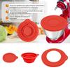 Силиконовая крышка-уплотнитель для чаши миксера KitchenAid 4,5-5QT, предотвращающая разбрызгивание, Запасные аксессуары для миксера