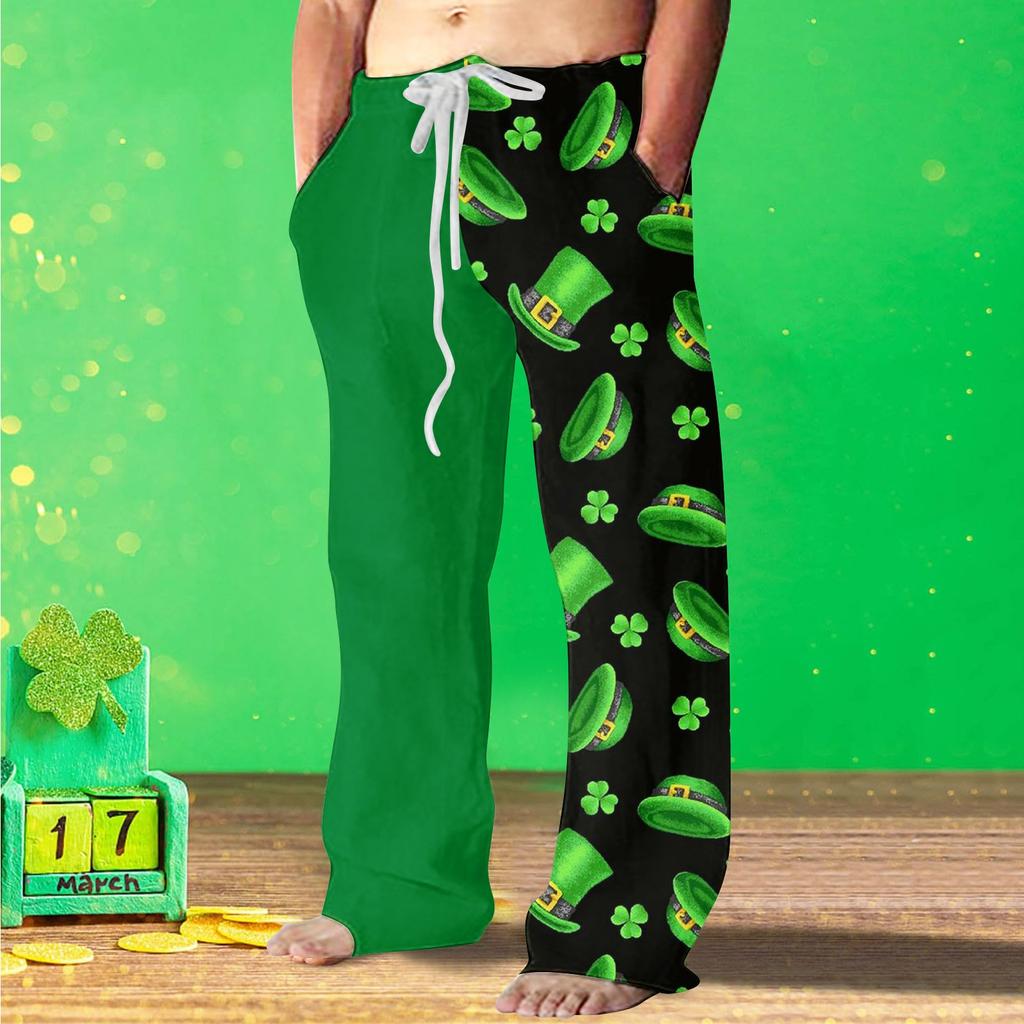 Улица. Мужские брюки с принтом Patrick's