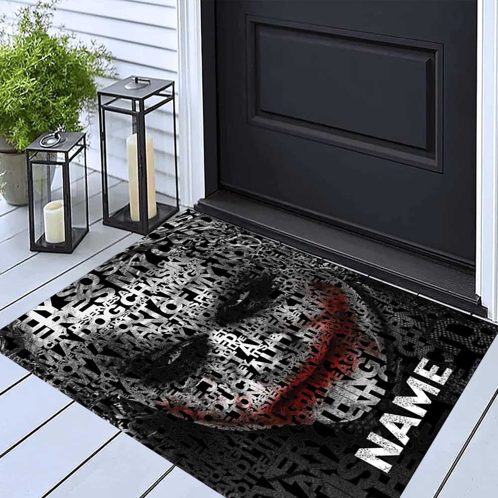 Warnermedia Customize your name rug, office chair cushion, home bedroom living room gift.