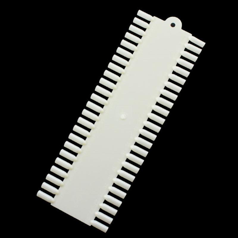 48 шт. Прямоугольная прозрачная натуральная палитра для дизайна ногтей DIY УФ-лак для ногтей Beauy False Nail Tip Practice Tool для маникюра