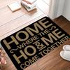 Home Welcome Doormats Non-Slip Washable Bathroom Rugs Creative Bath Rug For Bedroom Living Room Entryway Decor
