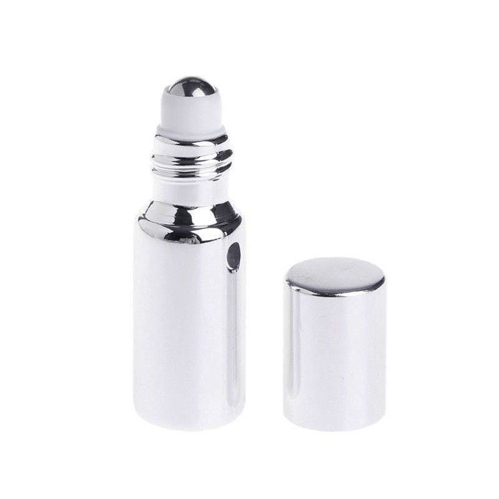 Eye Cream Refillable Essential Oil Container Roller Ball Massager Empty Bottle Stainless Steel