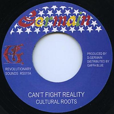 7-дюймовая пластинка CULTURAL ROOTS - Can't Fight Reality / Dub RS011 Germain 1982 UK Регги, Ска и Даб