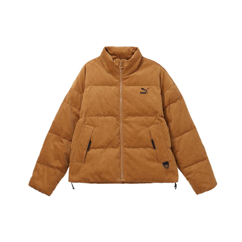Puma Logo Print Solid Color Stand Collar Down Jacket Unisex Outerwear 535581-74