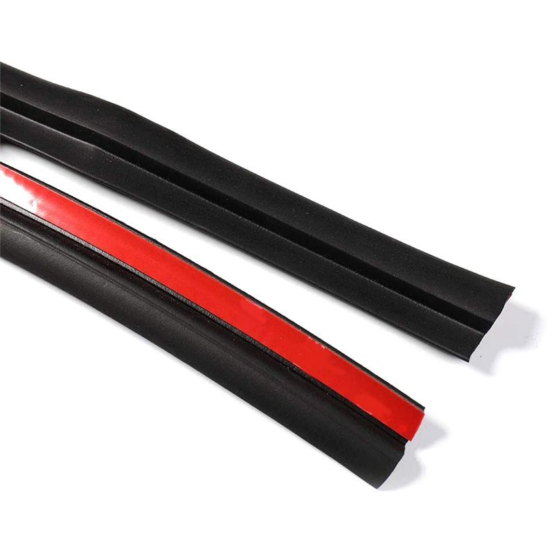 6Pcs Rubber Auto Door Seal Strips Kit Whole Car Sealing Trim Tape Soundproof Noise Reduction For Tesla Model S