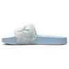 Меховые шлепанцы Rihanna Fenty Cool Blue Женские 365772-03