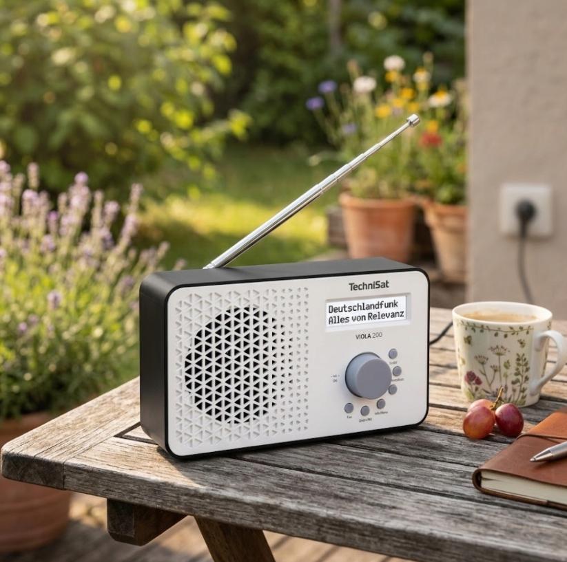TechniSat VIOLA 200 portable radio DAB+ FM Batteries Power supply