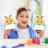Bulletin Board Bumble Bee Cutouts Bee Shaped Paper Name Tags Student Nameplates for Classroom Cubbies Desks