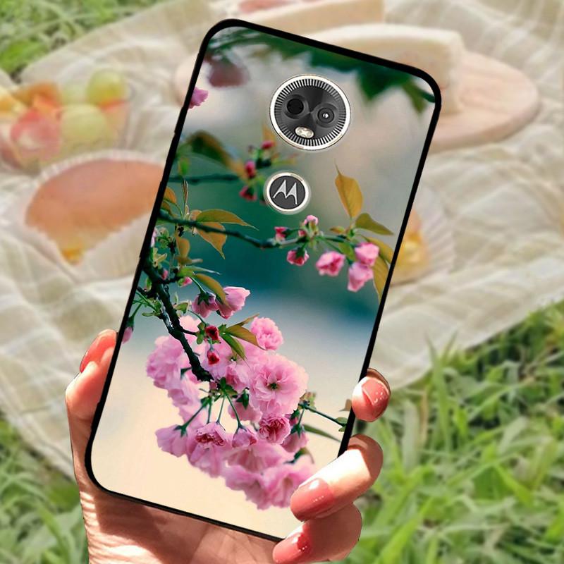 Для Moto E5 / E5 Play EU Чехол Силиконовый Мягкий Ударопрочный ТПУ Задняя Крышка для Motorola Moto E5Plus / E5 Plus Capa E5Play E 5 Мрамор