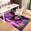 1PC Custom Name Purple Magic Witch Theme Floor Mat Ideal for Living Room, Game Rooms, Office, Bedroom,Floor Mat Playful Design