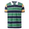 Salsa Jeans Regular Riscas Contrast Stripes Short Sleeve Polo