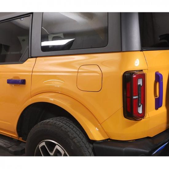 For Ford Bronco -2025 Exterior Door Handle Decoration Cover Trim Purple 5pcs