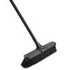 Heavy Duty Multi Surface Push Broom with Steel Handle Cleaning Concrete Brick Wood Stone and More Recycled Bristles