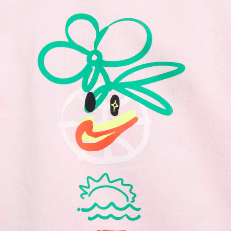 Nike Kids T Shirts Crew Neck Moderate Kids' HM9278-663