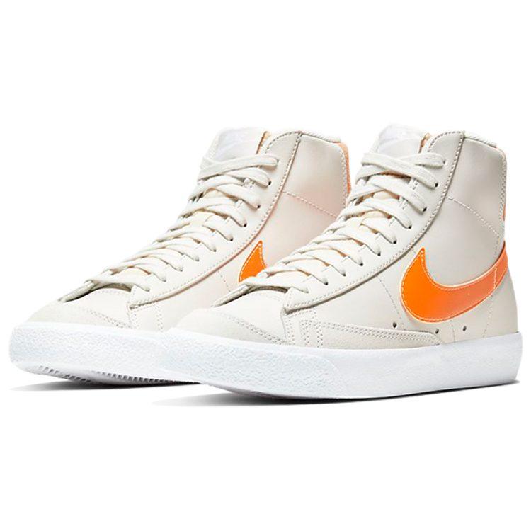 Nike Кроссовки Blazer Mid 77 Light Bone Orange Женские CZ0461-001