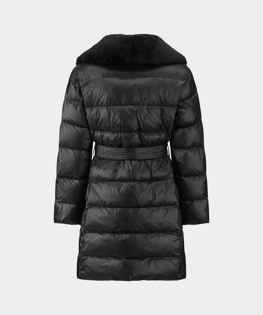 BROOKS BROTHERS [Women'S] Belted Down Coat (Black) (Bbopwbg404)