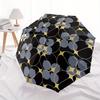 1pc Abstract Pattern Automatic Open/Close Umbrella, Portable Folding umbrella for Everyday Use yy250826090