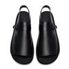 Fashion New Formal Outdoor Beach Man Shoes Sandaly New Summer Casual Mens Sandals Soft Comfortable Leather Slippers Non-Slip Flip Flops