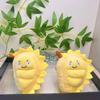 Креативный плюшевый брелок в виде имитации фрукта дуриана, милый мультяшный плюшевый брелок в виде дуриана, аксессуары для украшения рюкзака, подарки