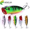 1pc Hengjia 11g/6.5cm Topwater Floating Popper Bait Fishing Lure for Trout