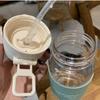 500 мл портативная бутылка для воды с трубочкой креативная симпатичная герметичная пластиковая бутылка для питья молока кофе чая сока стакана для напитков