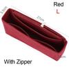 Soft Organizer Travel Bag Insert Handbag Insert Bag Felt Insert Bag Inner Bag Purse Liner