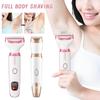 5 In 1 Electric Shaver For Ladies Private Parts Shaver Hair Removal Instrument Rechargeable Digital Display