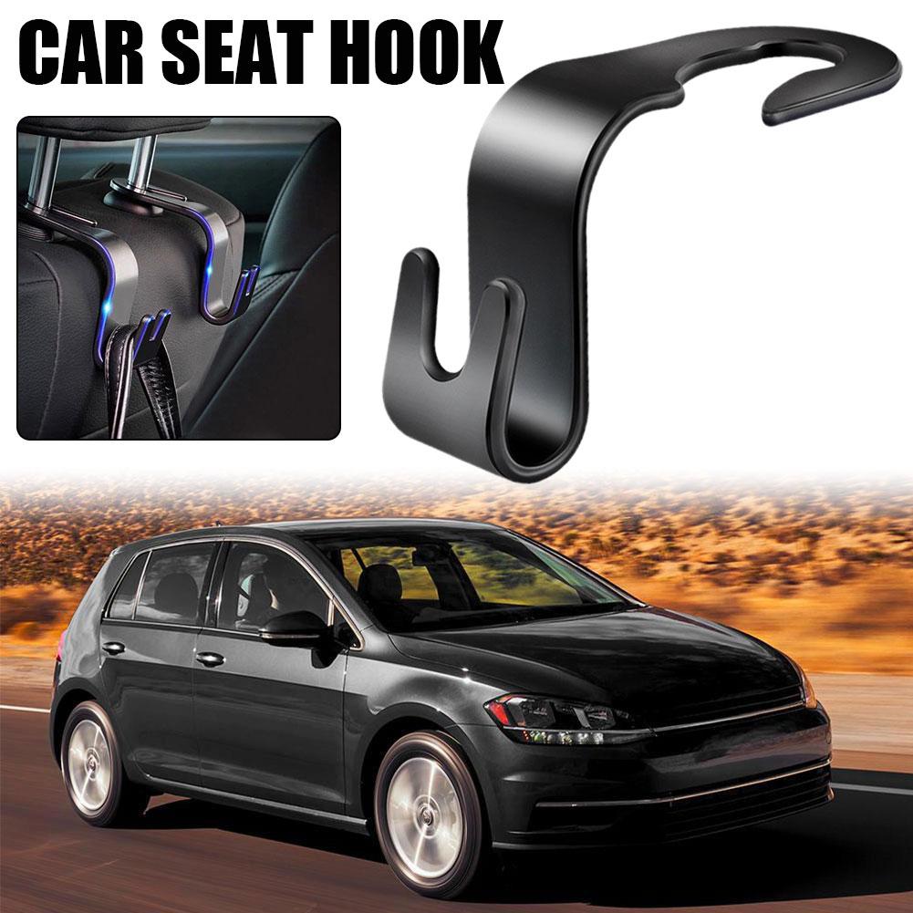 2 шт. Скрытый многофункциональный крючок для автомобильного сиденья, крючок для заднего сиденья 0-5 кг, креативная пряжка для автомобиля, автомобильные аксессуары, подвеска U6U7