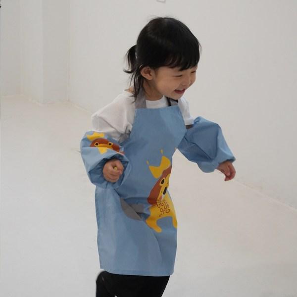 Набор детских художественных фартуков Mori House, популярные корейские игрушки синего цвета
