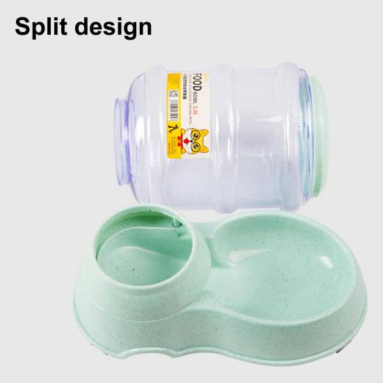 Автоматическая кормушка для домашних животных, поилка, диспенсер большой емкости, 3,8 л, гравитационный диспенсер, противоскользящее основание, герметичный дозатор корма для домашних животных для кошек, собак