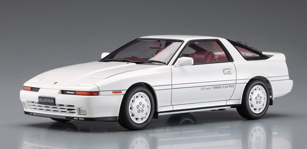 Hasegawa Toyota Supra A70 GT Twin Turbo 1989 Белый пакет 1/24