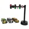 Safety Traffic Toy Light Signs Mini Traffic Light Building Blocks Mini Stop Model Toys  Kids Gift
