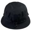 Custom Design Quick Dry Nylon Fishing Hat Unisex Outdoor Fashion Adjustable Beach & Casual Running Bucket Hat in Black