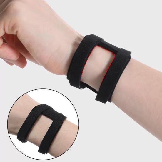 Adjustable Sports Wristband for Weight Bearing Strain Exercise Double-Lead Brace Wrist Protection Wrap