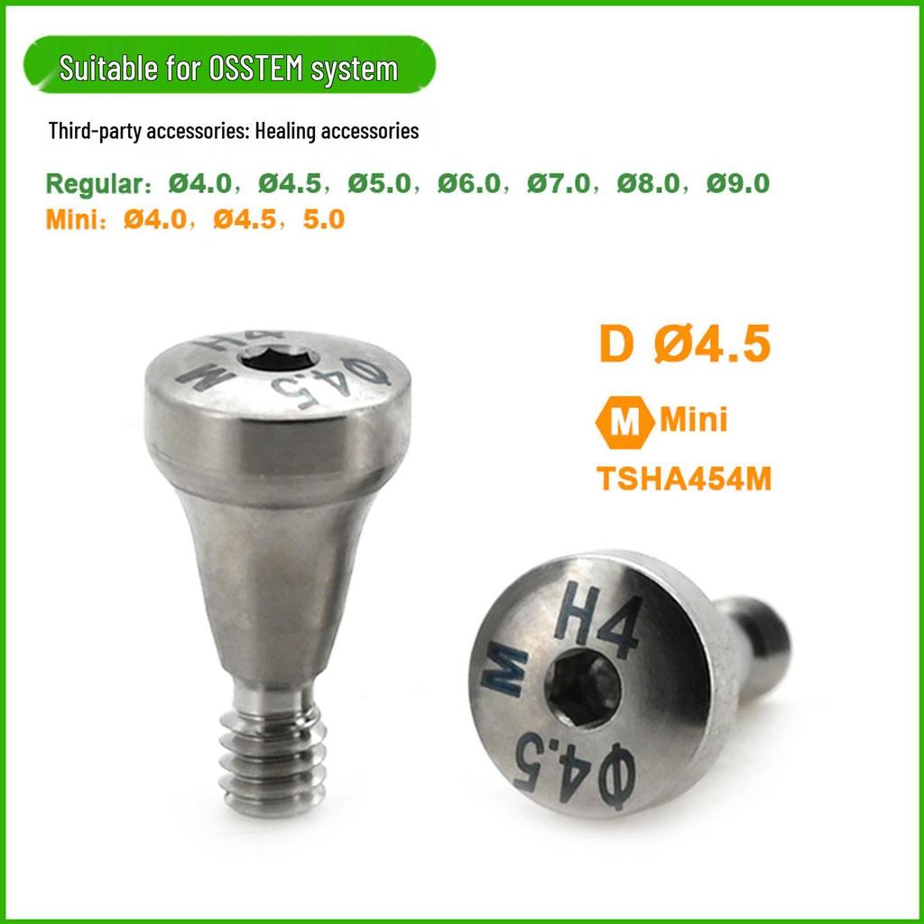 Лечебный абатмент Osstem для дентального имплантата Восстановление одного зуба