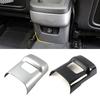 For Volvo XC60 2018 2019 2024 Interior Central Console Storage Armrest Box Rear Panel Cover Trim ABS Interior Moulding Sticker