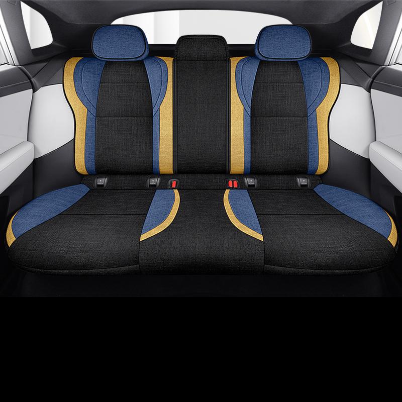 Чехлы на автомобильные сиденья для Zeekr 001, не подходят для использования в других моделях, чехлы на сиденья из высококачественного хлопка и льна.