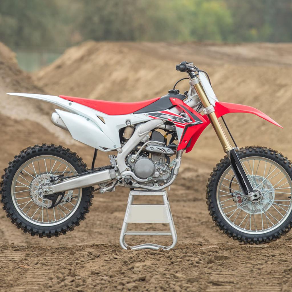 2 шт., глянцевая черная крышка передней вилки, замена для Honda CRF250R CRF250X CRF450R CR125 CR250 CRF 450 RX, аксессуары
