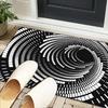 Abstract Geometric Composition Office Rug Chair Mat, Entryway Carpet, Suitable for Front Door, Bedroom, Living Room, Desk, Holiday Gift