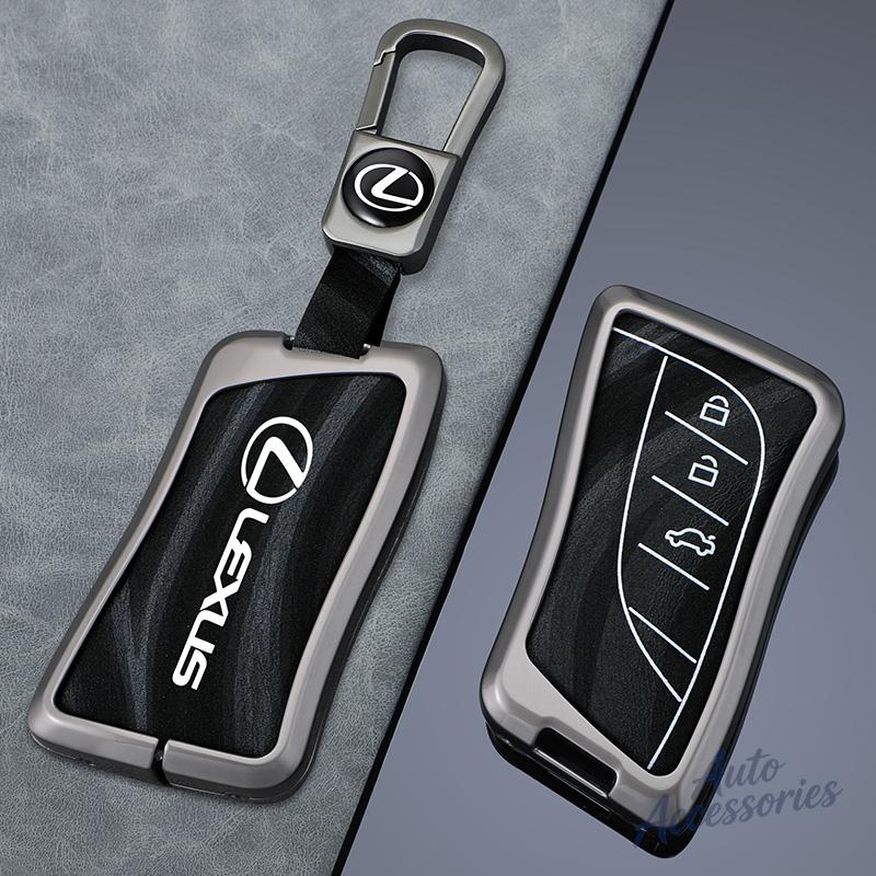 YOM1 3/4 Button Car Key Fob Case Cover Holder Shell For Lexus UX ES UX200 UX250h ES200 ES300h ES350 US200 US260h Protection Accessory