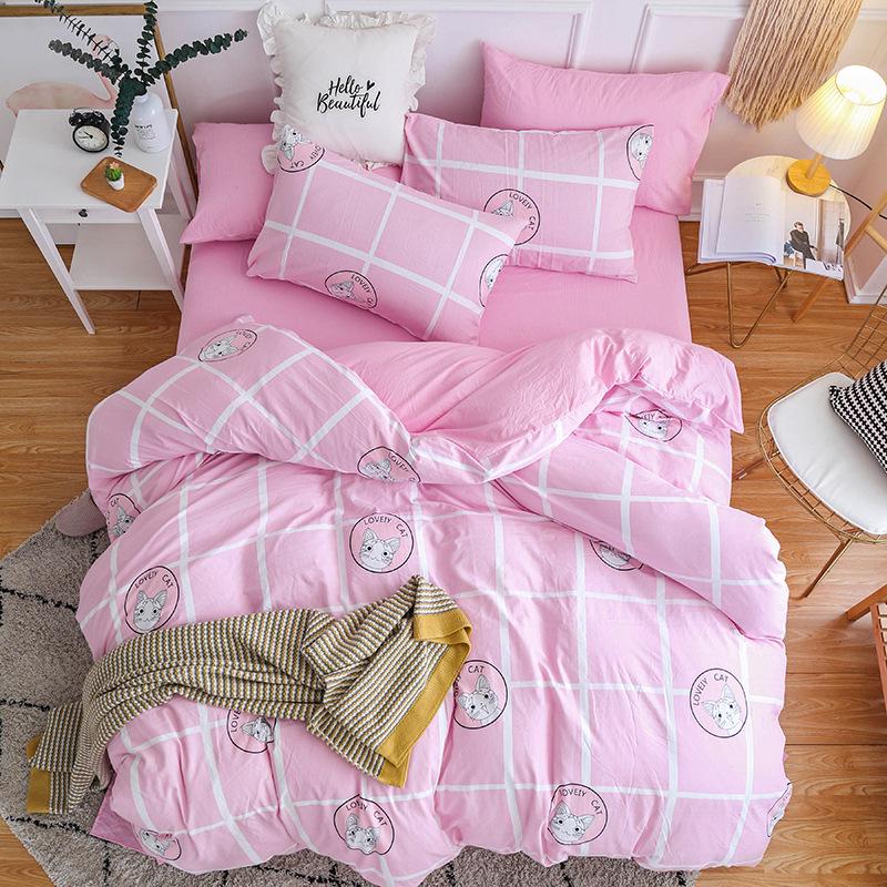  4 шт. комплект постельного белья, пододеяльники, льняные комплекты постельного белья, включая простыню